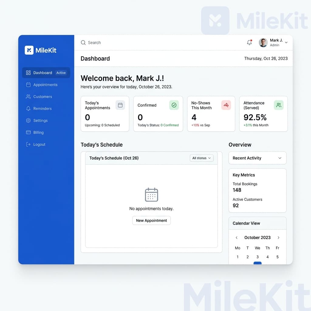 MileKit Review Automation Dashboard — Google & Facebook Reviews
